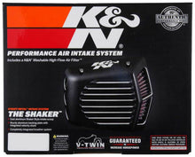 Load image into Gallery viewer, K&amp;N Street Metal Intake System for 01-16 Harley Davidson Softail/Dyna - Shaker Black