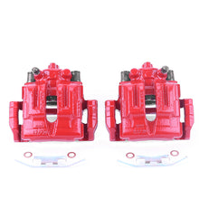 Load image into Gallery viewer, Power Stop 2006 BMW 325i Rear Red Calipers w/Brackets - Pair