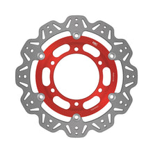 Load image into Gallery viewer, EBC 1992 Triumph Hinckley Daytona 750 3 cyl Front Left/Right Vee Floating Red Rotor