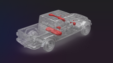 Load image into Gallery viewer, Rockford Fosgate 2020+ Jeep Gladiator JT Stage 5 Audio Kit