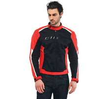 Load image into Gallery viewer, Dainese Hydraflux 2 Air D-Dry Jacket Black/Lava Red Size - 52