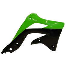 Load image into Gallery viewer, Acerbis 12-15 Kawasaki KX450F Radiator Shroud - Green/Black
