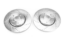 Load image into Gallery viewer, Power Stop 14-19 Acura RLX Front Evolution Drilled &amp; Slotted Rotors - Pair