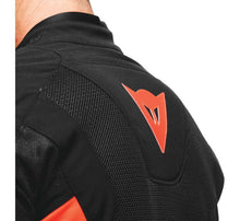 Load image into Gallery viewer, Dainese Energyca Air Tex Jacket Black/Fluorescent-Red Size - 54