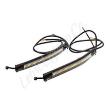 Load image into Gallery viewer, Letric Lighting Flexible White Running Amber Switchback Turn Signal Strips