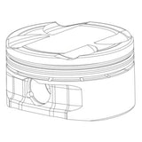 CP 9310 Steel Non-Chamfered Wrist Pin - .260 Wall Thickness