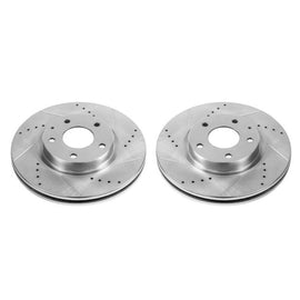 Power Stop 14-18 Mazda 6 Front Evolution Drilled & Slotted Rotors - Pair