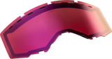 Dual Lens With Vents Adult W/ Pink Mirror/Rose Lens
