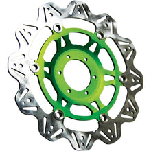 Load image into Gallery viewer, EBC 03-05 Kawasaki Z 1000 ZR 1000 A Front Left/Right Vee Floating Green Rotor