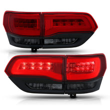 Load image into Gallery viewer, ANZO 2014-2016 Jeep Grand Cherokee LED Taillights Red/Smoke