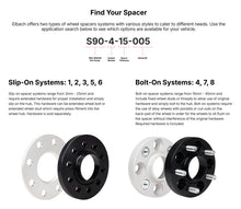 Load image into Gallery viewer, Eibach 20-25 Chevrolet Corvette Pro-Spacer System - 20mm / 5x120 Bolt Pattern / Hub 66.9 - Black