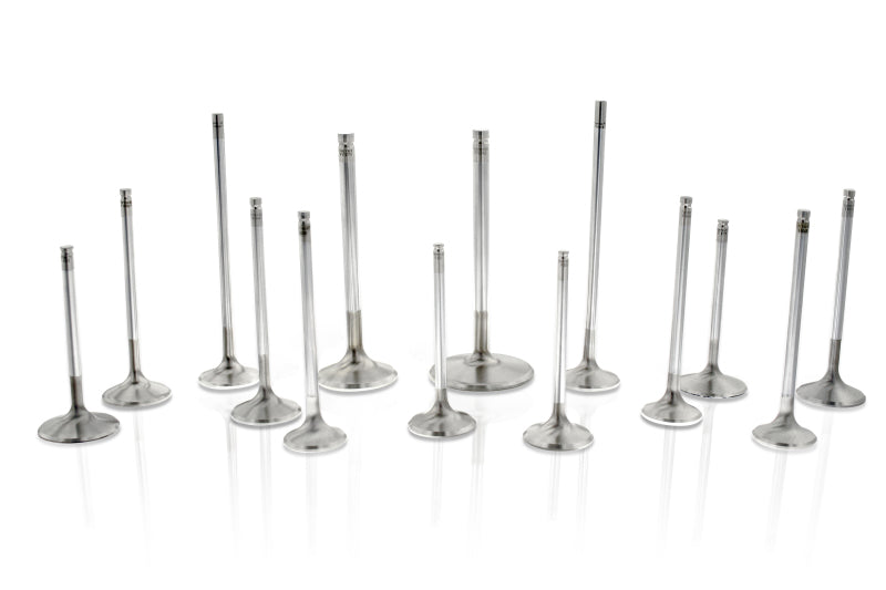 Ferrea Nissan NEO 29.65mm 5.96mm 97.95mm 22 Deg Flo Stock Competition Plus Exhaust Valve - Set of 12 - Mo-Moto
