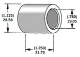 Axle Spacer Zinc 40910-84a 3/4