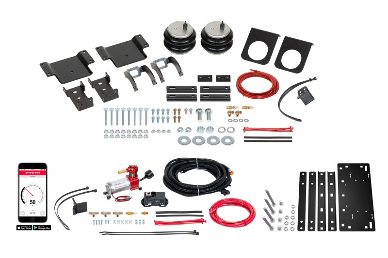 Firestone 05-23 Toyota Tacoma 4WD AIO Wireless Ride-Rite All-In-One Kit (W217602876) - Mo-Moto