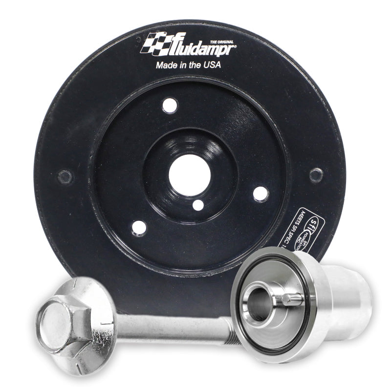 Fluidampr 2022+ Toyota GR86/Subaru BRZ (FA24F/FA24D) Steel Internally Balanced Damper w/Adapter Kit - Mo-Moto