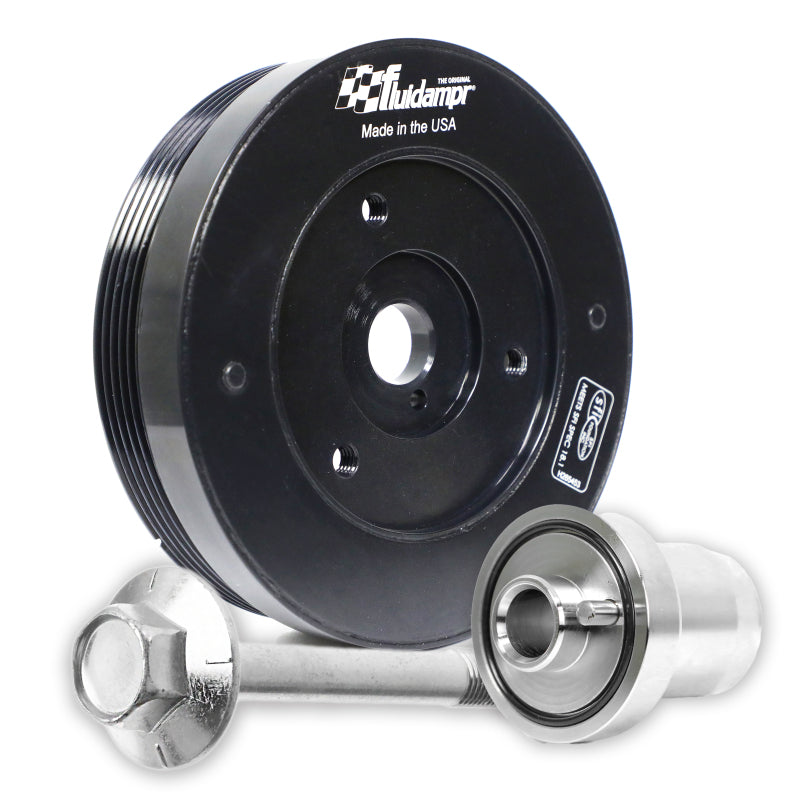 Fluidampr 2022+ Toyota GR86/Subaru BRZ (FA24F/FA24D) Steel Internally Balanced Damper w/Adapter Kit - Mo-Moto