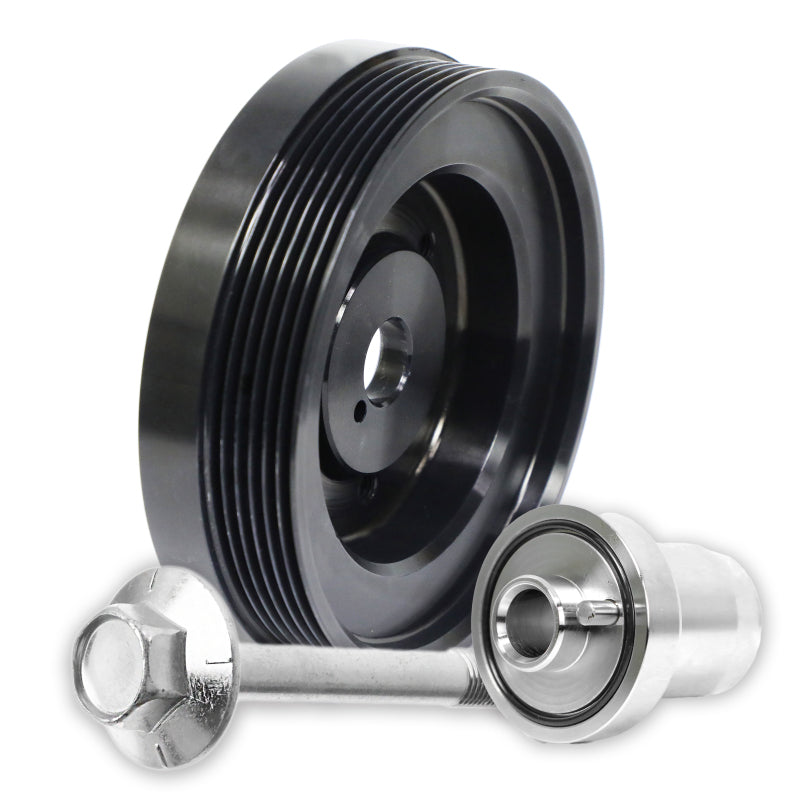 Fluidampr 2022+ Toyota GR86/Subaru BRZ (FA24F/FA24D) Steel Internally Balanced Damper w/Adapter Kit - Mo-Moto