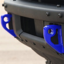 Load image into Gallery viewer, Ford Racing 2021+ Bronco Front Bumper Tow Hooks - Blue (Pair) - Mo-Moto