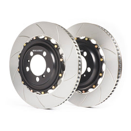 GiroDisc Nissan Skyline GT-R (R32 V-Spec/R33/R34) Rear Slotted Rotors - Mo-Moto