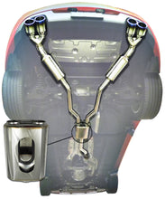 Load image into Gallery viewer, Injen 10-13 Hyundai Genesis Coupe 2.0L(t) 4cyl SS Exhaust w/ 76mm Y-Pipe Resonator/Molded SS Flanges - Mo-Moto