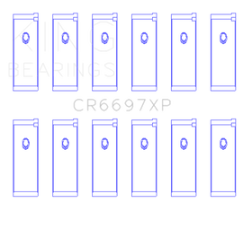 King Nissan RB25/RB26 Performance Rod Bearing Set - Size STDX - Mo-Moto