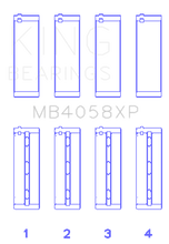 Load image into Gallery viewer, King Nissan VQ35DE Performance Main Bearing Set - Size STDX - Mo-Moto
