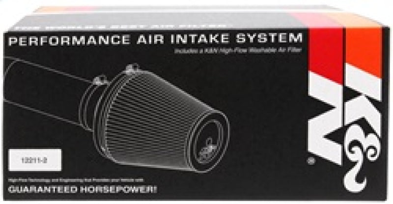 K&N 03-04 Evo 8 ONLY Polished Typhoon Short Ram Intake - Mo-Moto