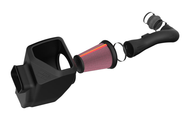 K&N 09-12 V8 GM 1500 Performance Air Intake System - Mo-Moto