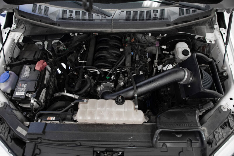 K&N 15-20 Ford F150 V8-5.0L Cold Air Intake - Dryflow - Mo-Moto