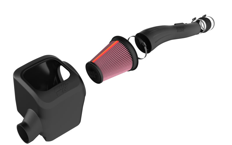 K&N 16-23 Toyota Tacoma V6-3.5L F Performance Air Intake System - Mo-Moto