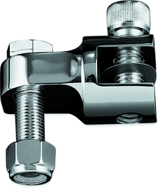 Kuryakyn 1-1/4in Stirrup Heel Rest Extenders Chrome - Mo-Moto