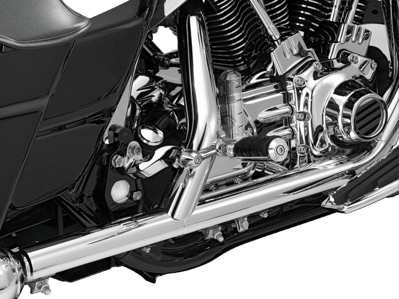 Kuryakyn 2in Adjustable Lockable Offsets With Male Mount Adapter Chrome - Mo-Moto