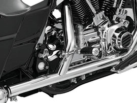 Kuryakyn 2in Adjustable Lockable Offsets With Male Mount Adapter Chrome - Mo-Moto