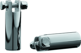 Kuryakyn 3 1/2in Extended Peg Mount With 3/8in-16 Mount Bolts Chrome - Mo-Moto