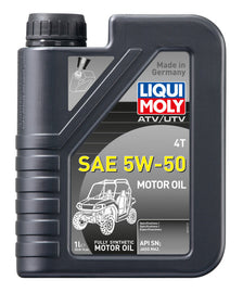 LIQUI MOLY 1L ATV 4T Motor Oil SAE 5W50 - Mo-Moto