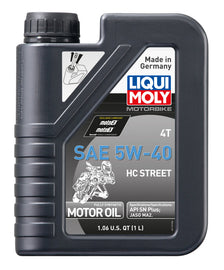 LIQUI MOLY 1L Motorbike 4T SAE 5W40 HC Street - Mo-Moto