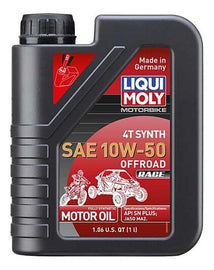 LIQUI MOLY 1L Motorbike 4T Synth SAE 10W50 Offroad Race - Mo-Moto