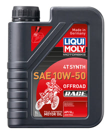 LIQUI MOLY 1L Motorbike 4T Synth SAE 10W50 Offroad Race - Mo-Moto