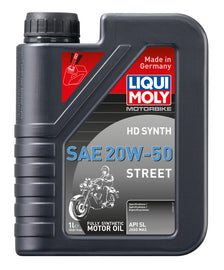 LIQUI MOLY 1L Motorbike HD Synth SAE 20W50 Street - Mo-Moto