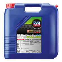 Load image into Gallery viewer, LIQUI MOLY 20L Special Tec AA Motor Oil SAE 5W40 Diesel - Mo-Moto