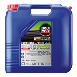 LIQUI MOLY 20L Special Tec AA Motor Oil SAE 5W40 Diesel - Mo-Moto
