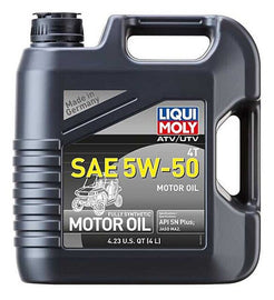 LIQUI MOLY 4L ATV 4T Motor Oil SAE 5W50 - Mo-Moto