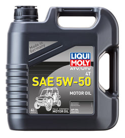 LIQUI MOLY 4L ATV 4T Motor Oil SAE 5W50 - Mo-Moto
