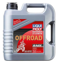 Load image into Gallery viewer, LIQUI MOLY 4L Motorbike 2T Synth Offroad Race - Mo-Moto