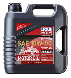 LIQUI MOLY 4L Motorbike 4T Synth SAE 10W50 Offroad Race - Mo-Moto