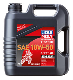 LIQUI MOLY 4L Motorbike 4T Synth SAE 10W50 Offroad Race - Mo-Moto