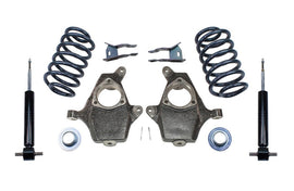MaxTrac 07-14 GM C/K1500 SUV 2WD/4WD 3in/4in Lowering Spindle Kit - Mo-Moto