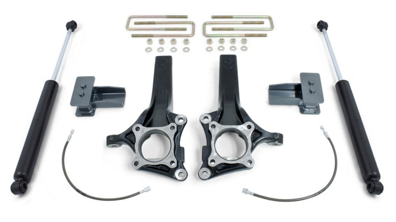 MaxTrac 15-18 Ford F-150 2WD 4.5in/2in MaxPro Spindle Lift Kit w/MaxTrac Shocks - Mo-Moto