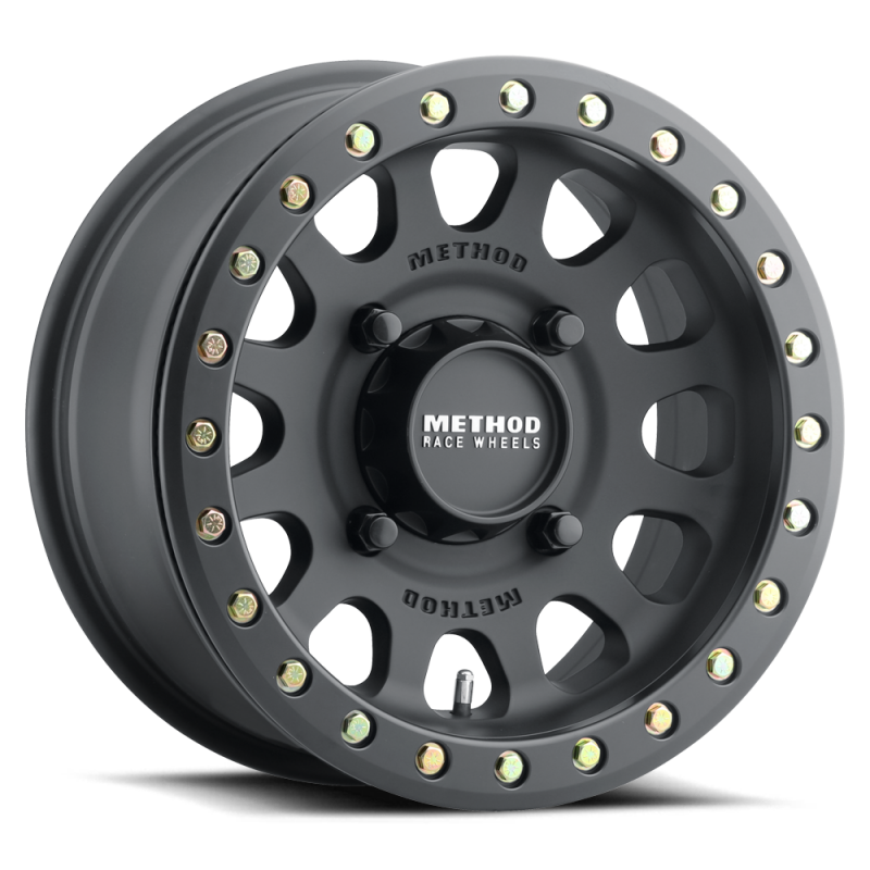 Method MR401 UTV Beadlock 15x7 / 5+2/38mm Offset / 5x4.5 / 72 CB Matte Black Wheel - Mo-Moto