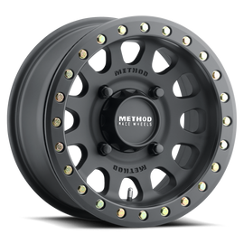 Method MR401 UTV Beadlock 15x7 / 5+2/38mm Offset / 5x4.5 / 72 CB Matte Black Wheel - Mo-Moto